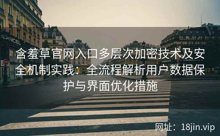 含羞草官网入口多层次加密技术及安全机制实践：全流程解析用户数据保护与界面优化措施