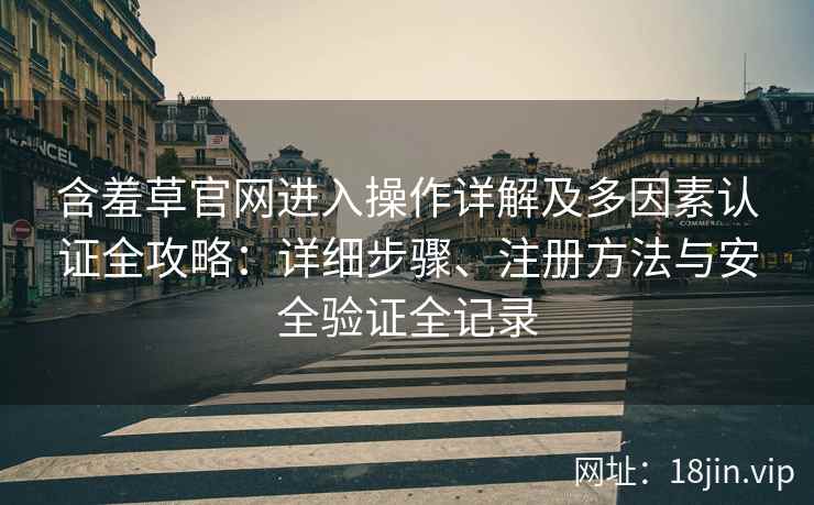 含羞草官网进入操作详解及多因素认证全攻略：详细步骤、注册方法与安全验证全记录